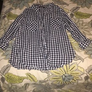 Plaid button up
